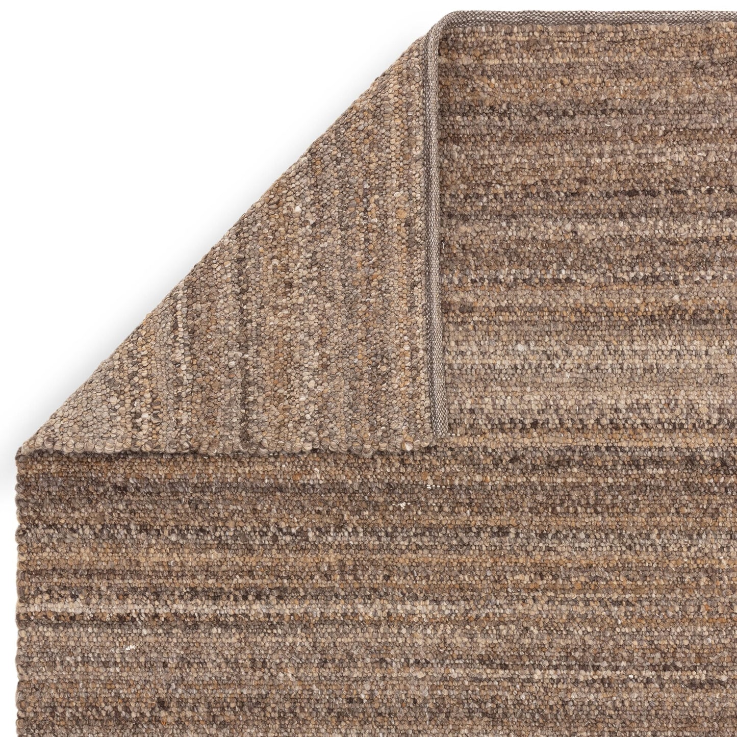 Abbus Boucle Luxury Rug - Brown
