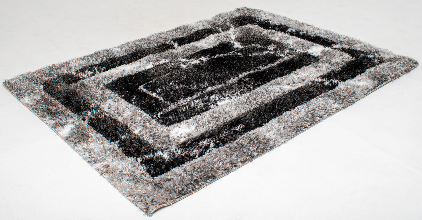 Urban Luxe Shaggy Rug - Charcoal