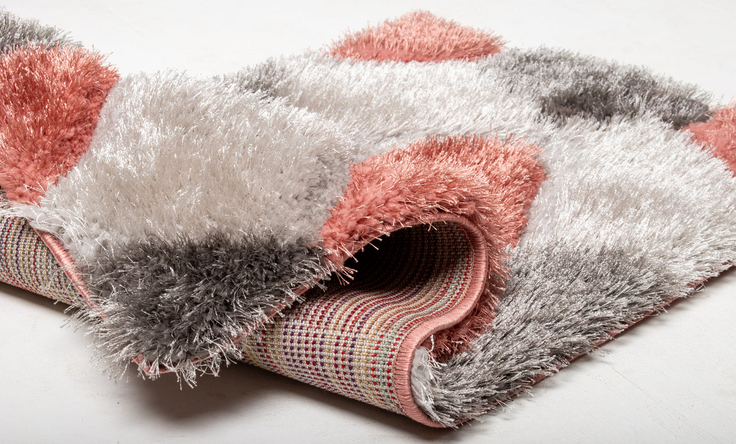Pebble Perfection Shaggy Rug - Pink