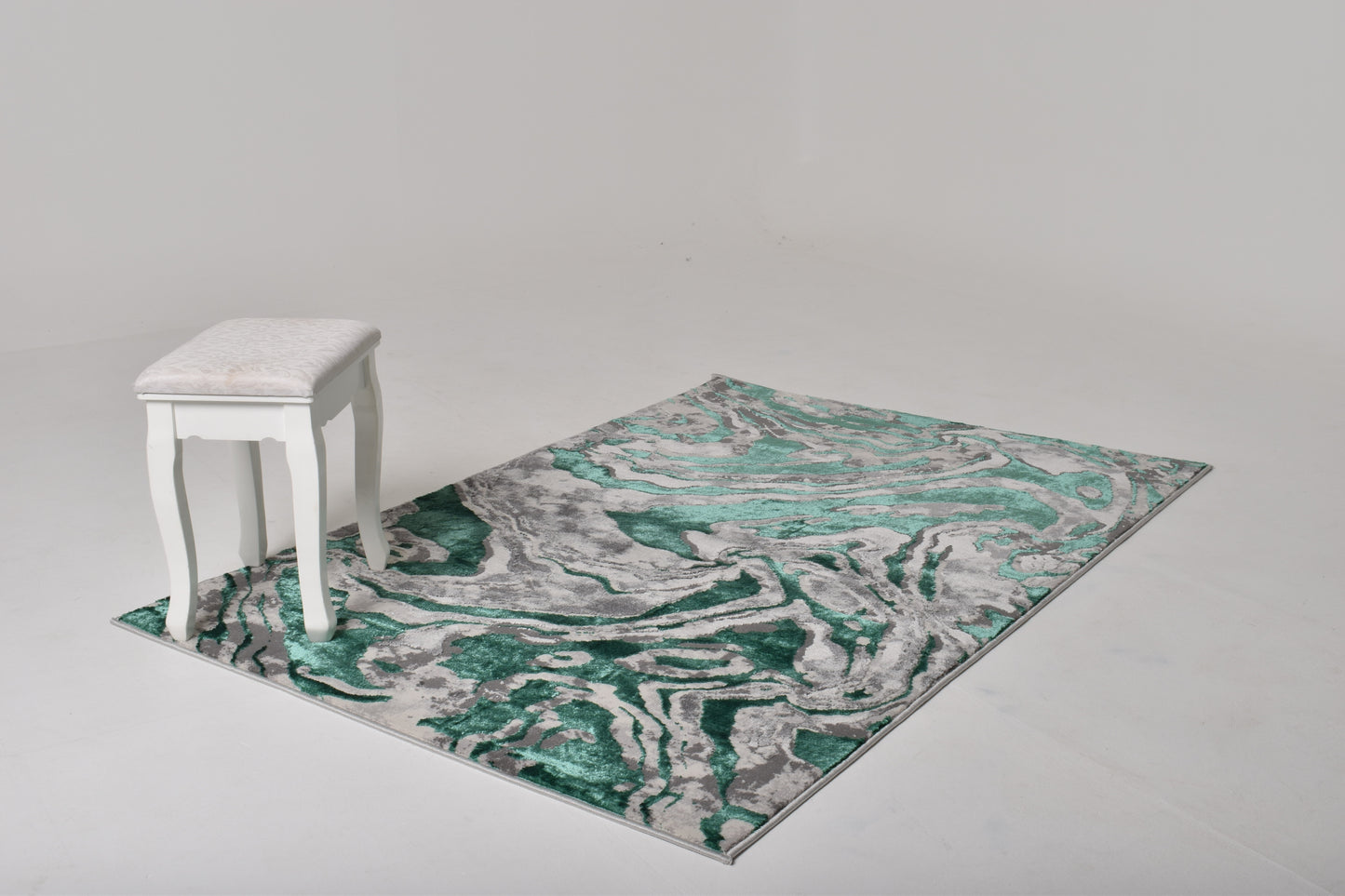OPULENCE Marble Green/Silver