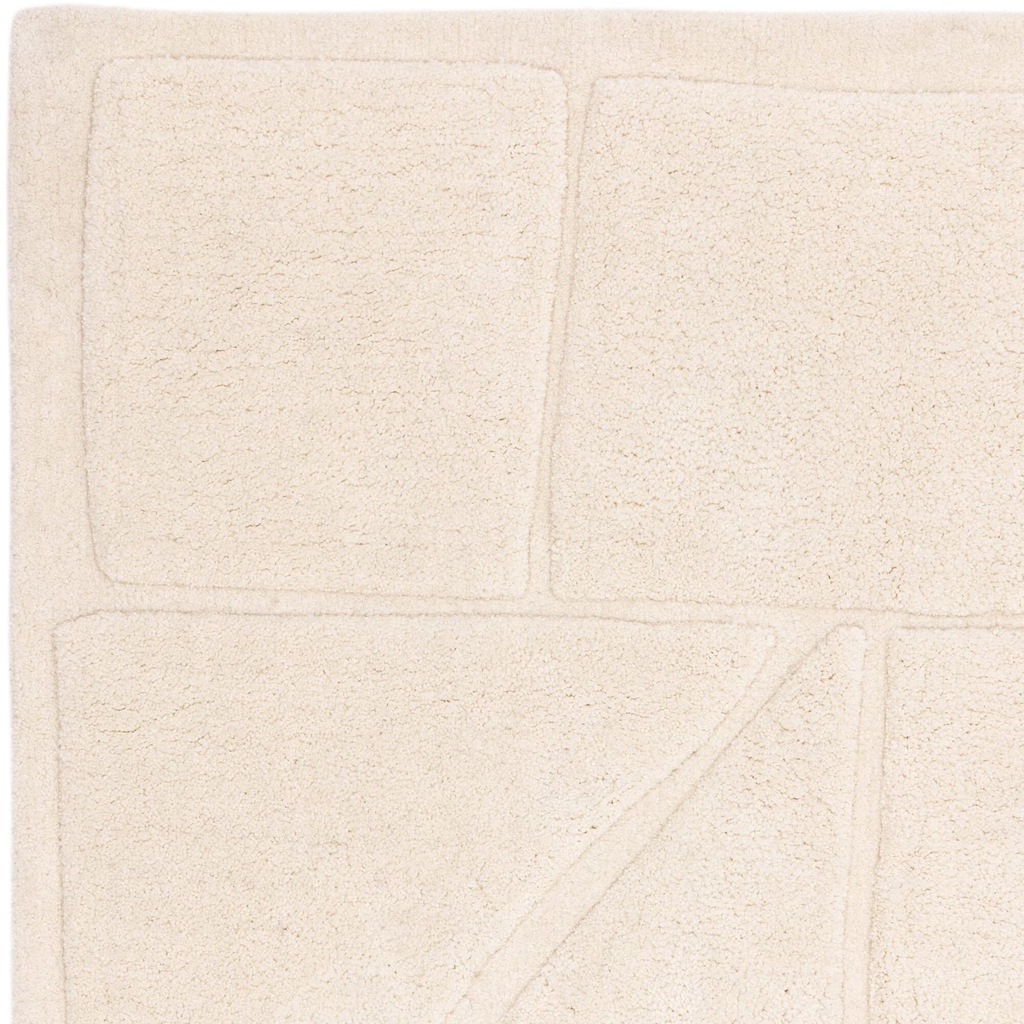 Horizon Geometric Luxury Rug - Ivory