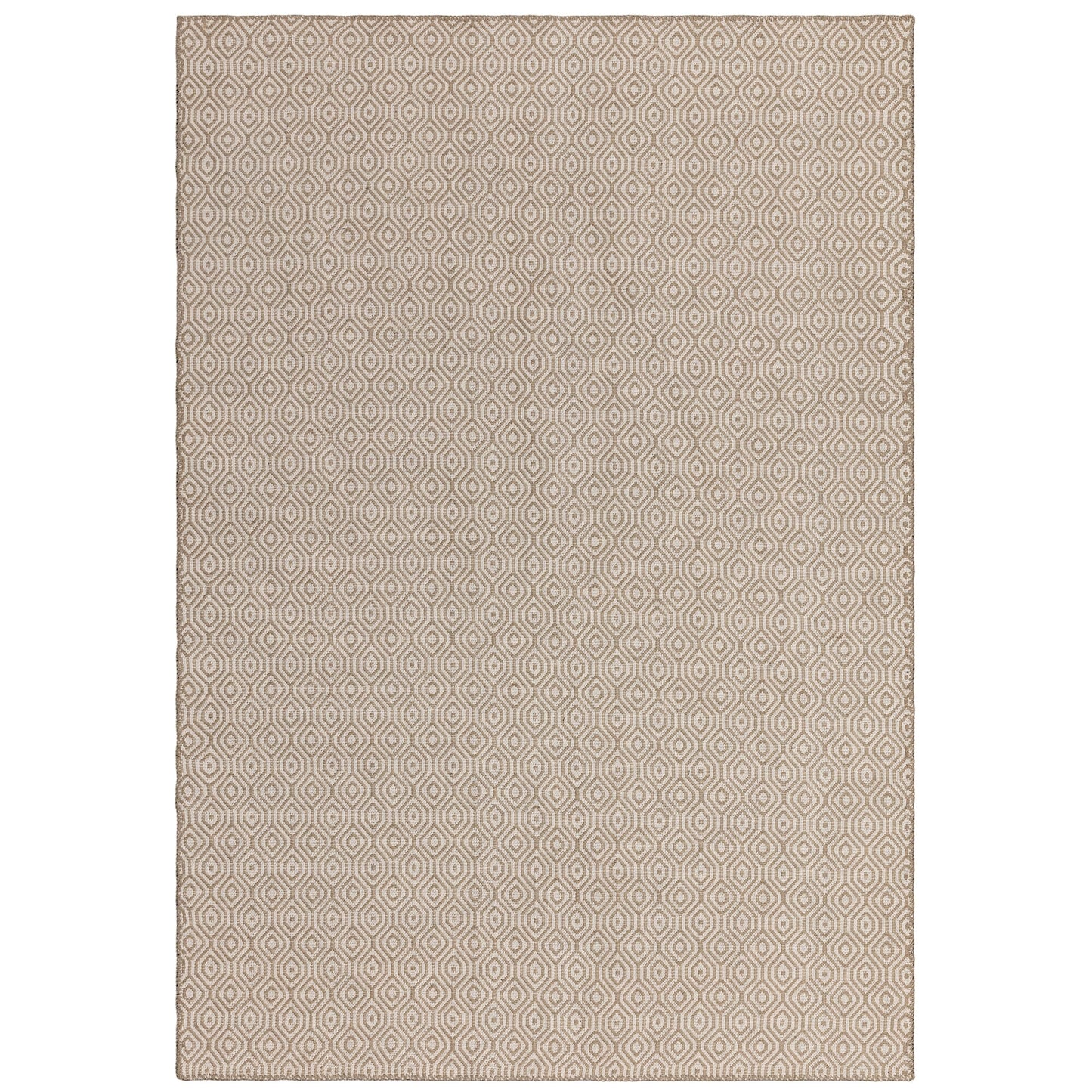 Global Mosaic Jute Rug - Cream