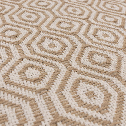 Global Mosaic Jute Rug - Cream