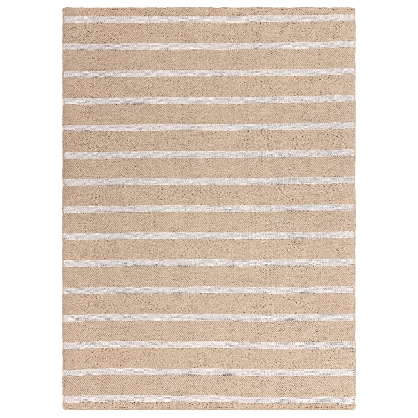 Global Stripe Jute Rug - Cream