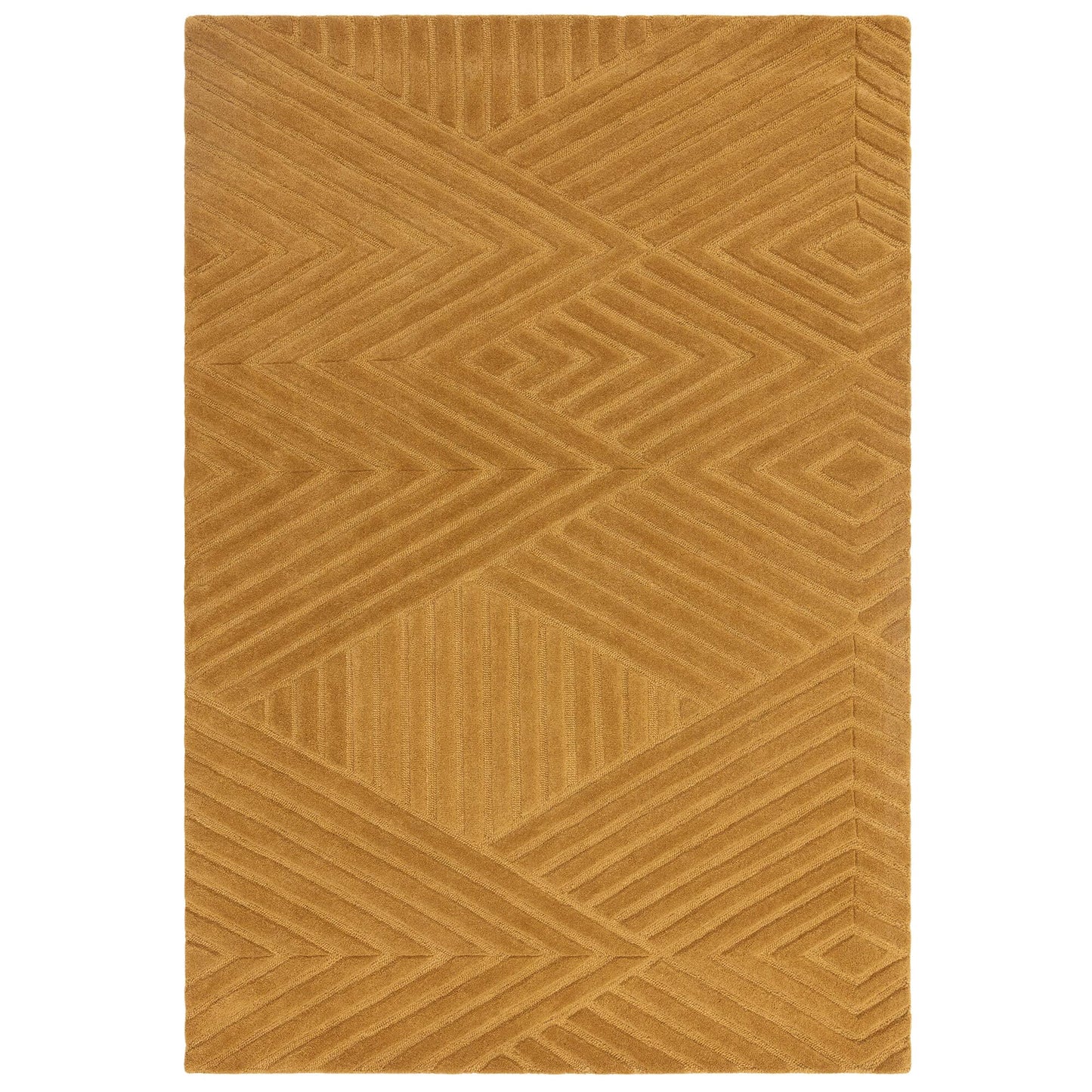 Hague Luxury Wool Rug - Ochre