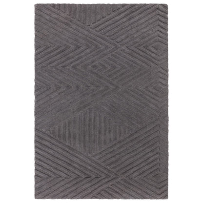 Hague Luxury Wool Rug - Charcoal