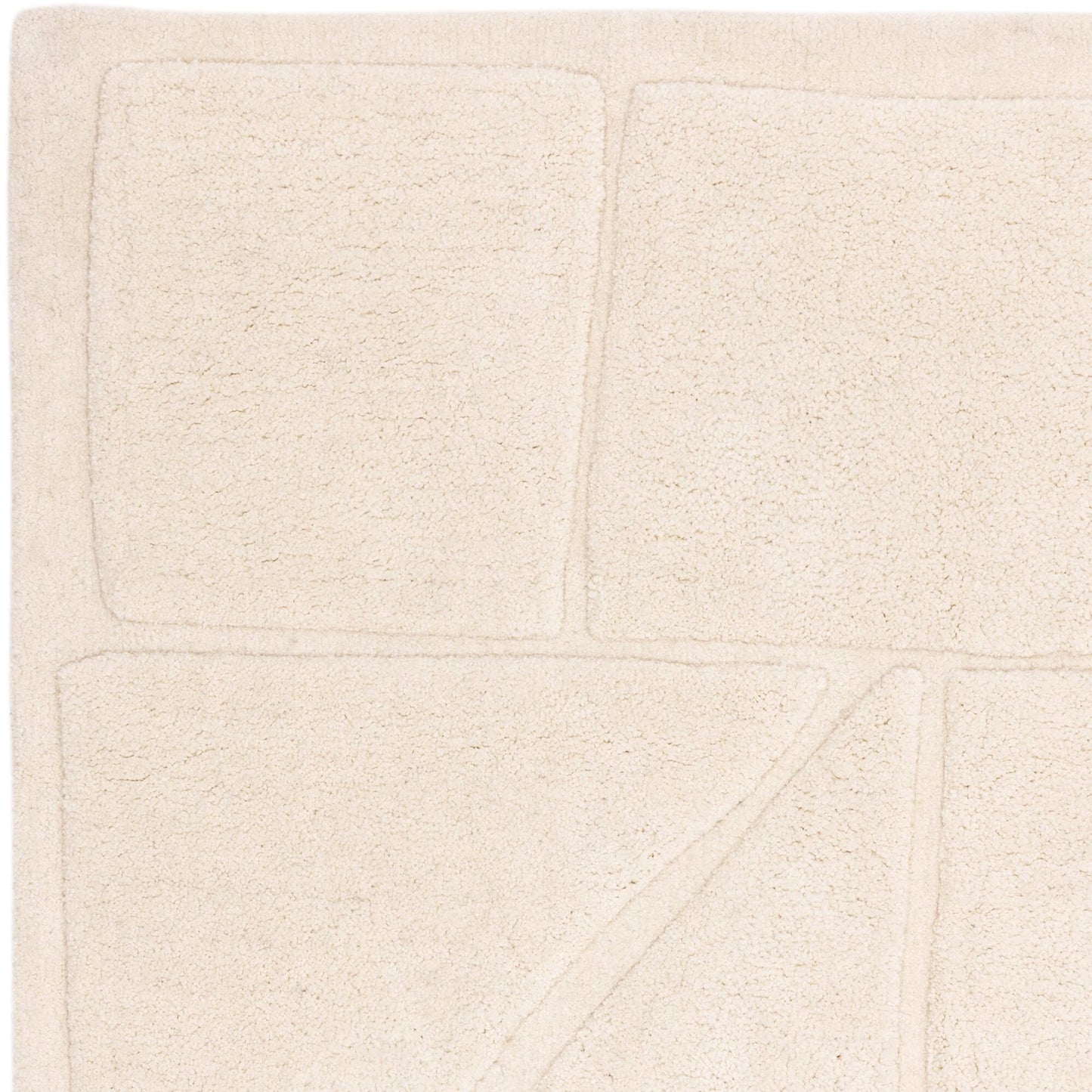 Horizon Geometric Luxury Rug - Ivory