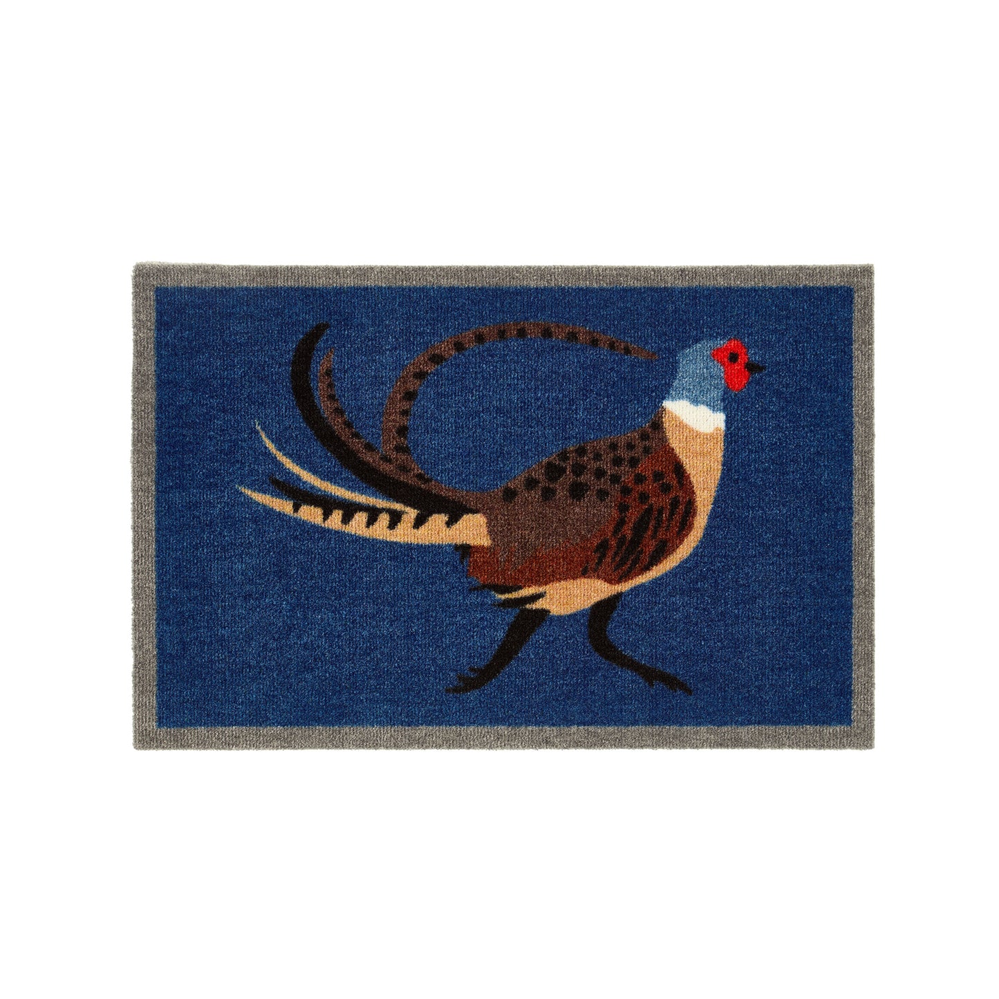 Blue Pheasant Machine Washable Mat