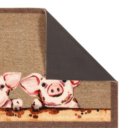 Piglet Machine Washable Mat