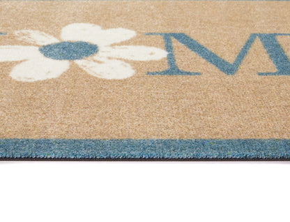 Flower Home Machine Washable Mat