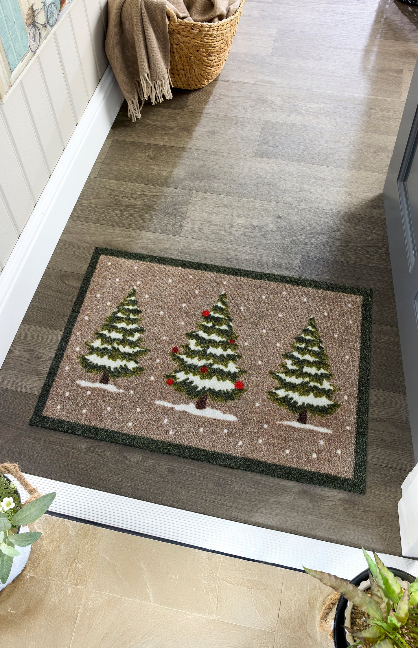 Christmas Tree Non-Slip Runner