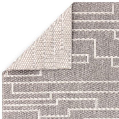 Camber Track Woven Rug - Grey