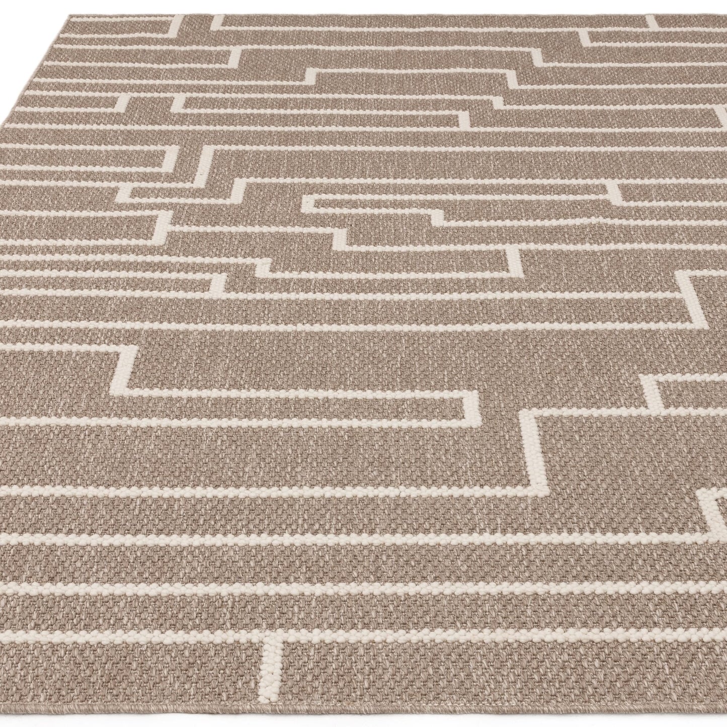 Camber Track Woven Rug - Sand