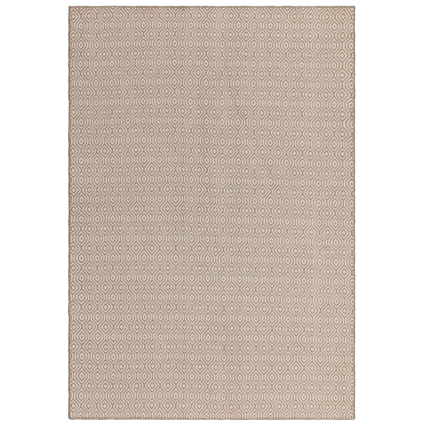 Global Mosaic Jute Rug - Cream