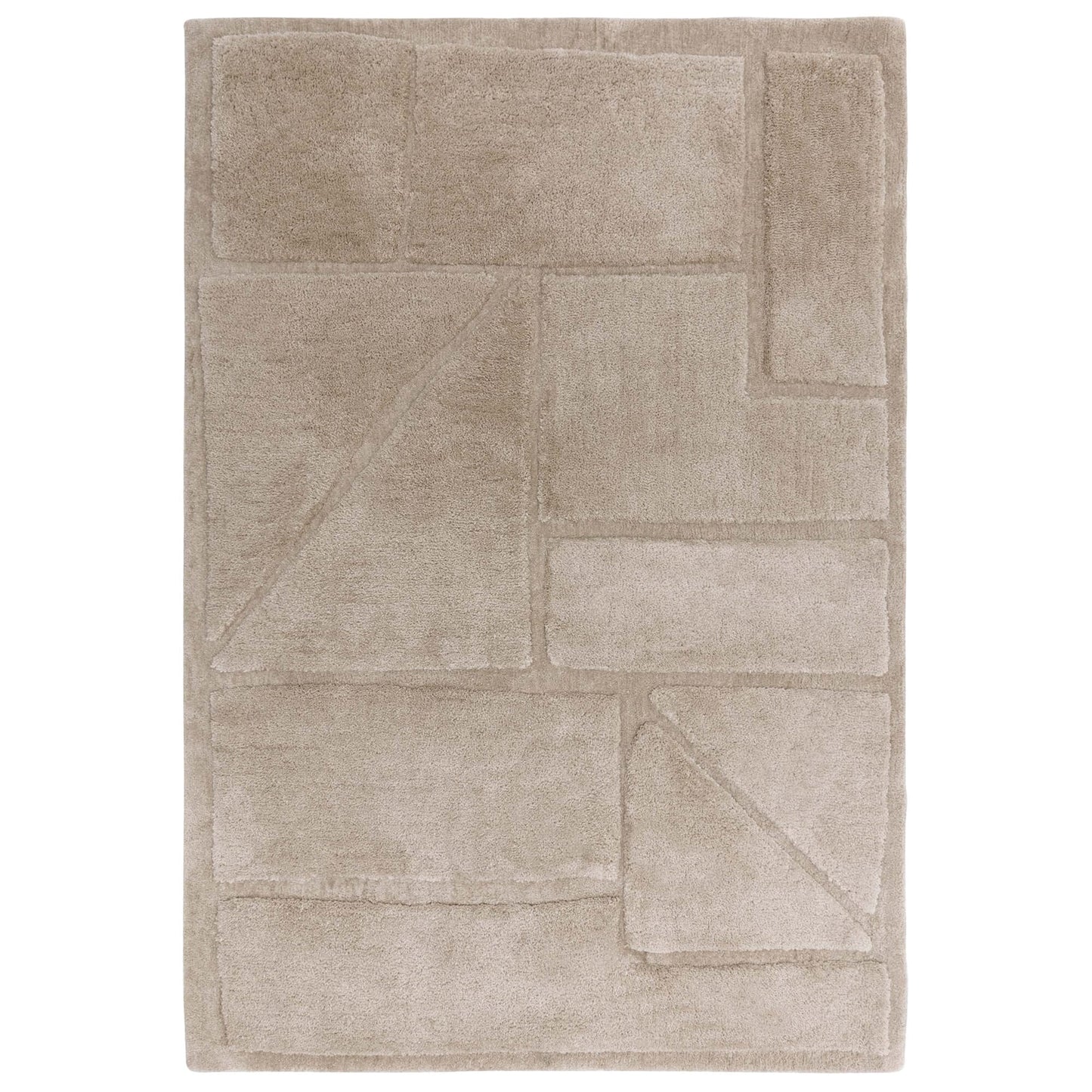 Horizon Geometric Luxury Rug - Sand