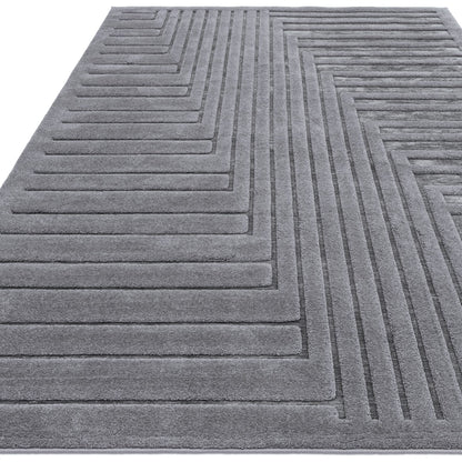 Valley Connection Rug - Charcoal